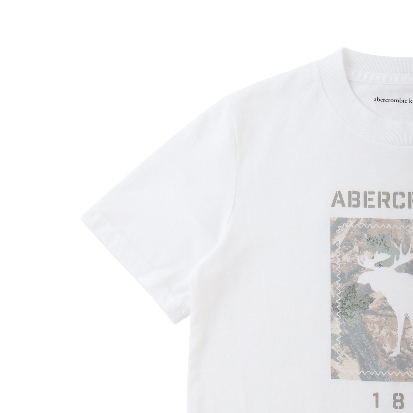 【110-170cm】 Tシャツ A&F(アバクロンビー&フィッチ) AFB CAMO MOOSE FILL TEE