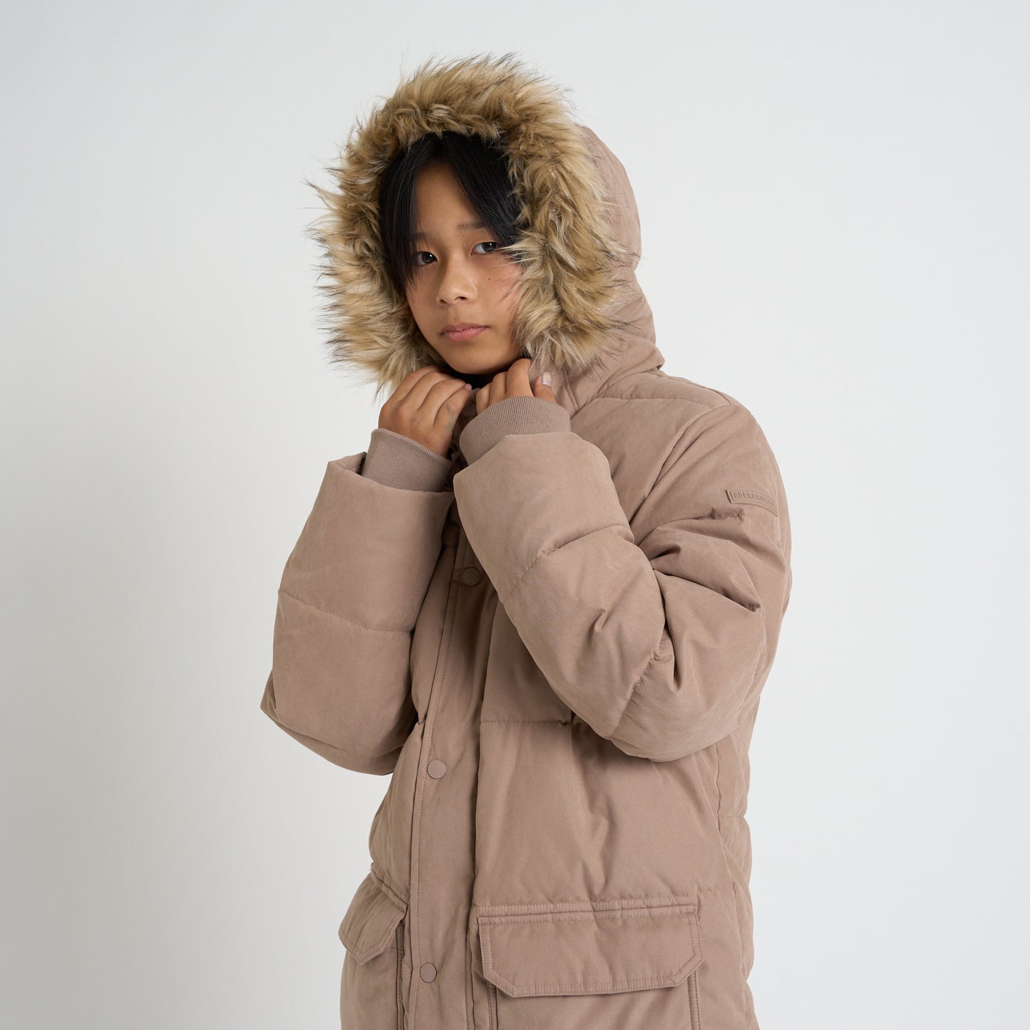 【110-170cm】 アウター A&F(アバクロンビー&フィッチ) AFB HEAVYWEIGHT PARKA