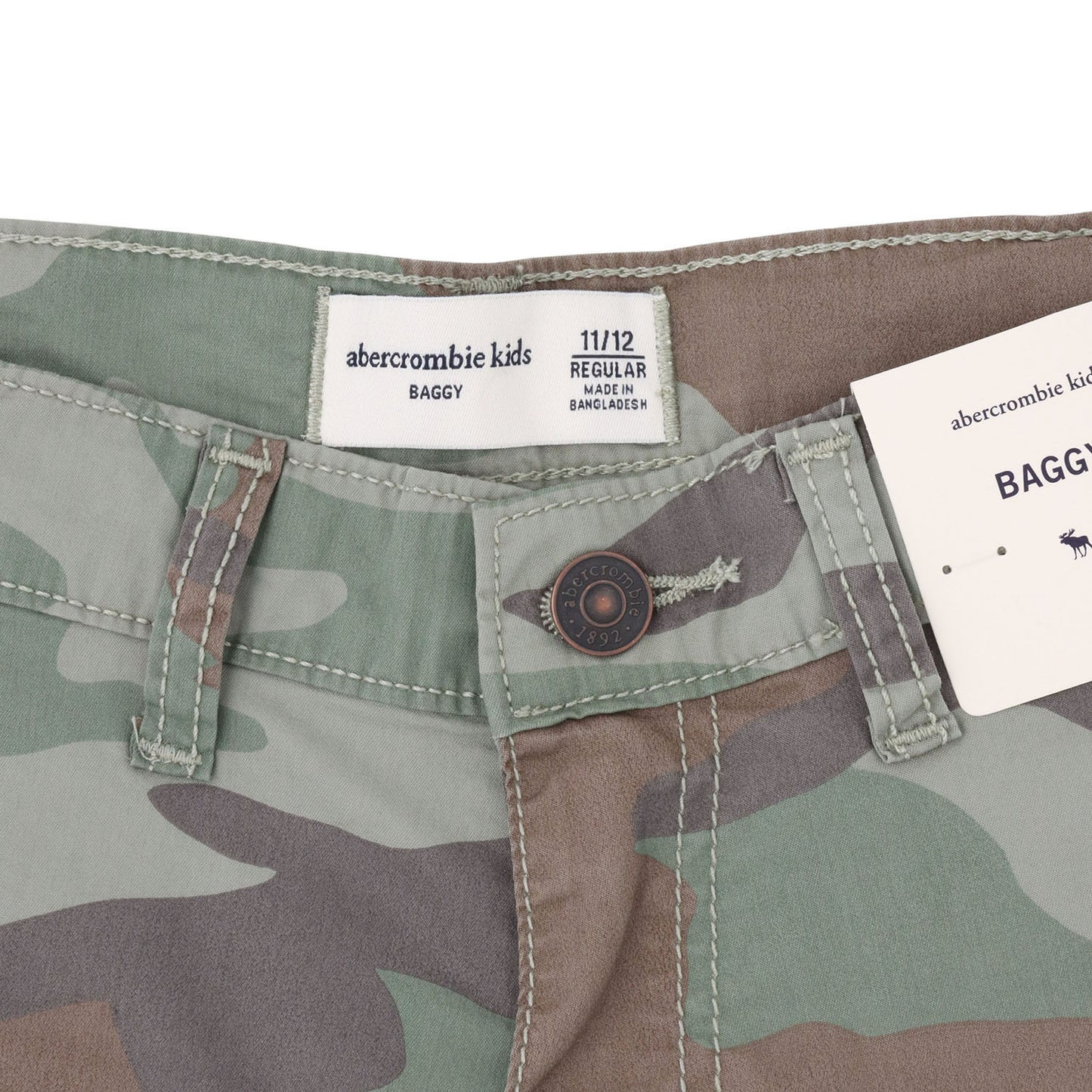 【110-170cm】  A&F(アバクロンビー&フィッチ) ハーフパンツ AFB BAGGY CARGO SHORTS