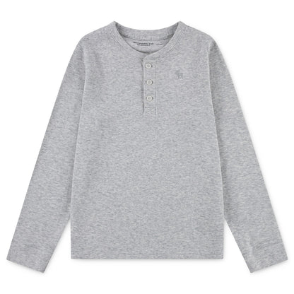 【110-170cm】 Tシャツ A&F(アバクロンビー&フィッチ) AFB LS HENLEY WAFFLE TEE