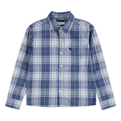 【110-170cm】 シャツ A&F(アバクロンビー&フィッチ) AFB LUXE TWILL SHIRT