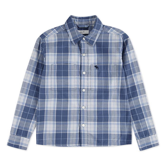 【110-170cm】 シャツ A&F(アバクロンビー&フィッチ) AFB LUXE TWILL SHIRT