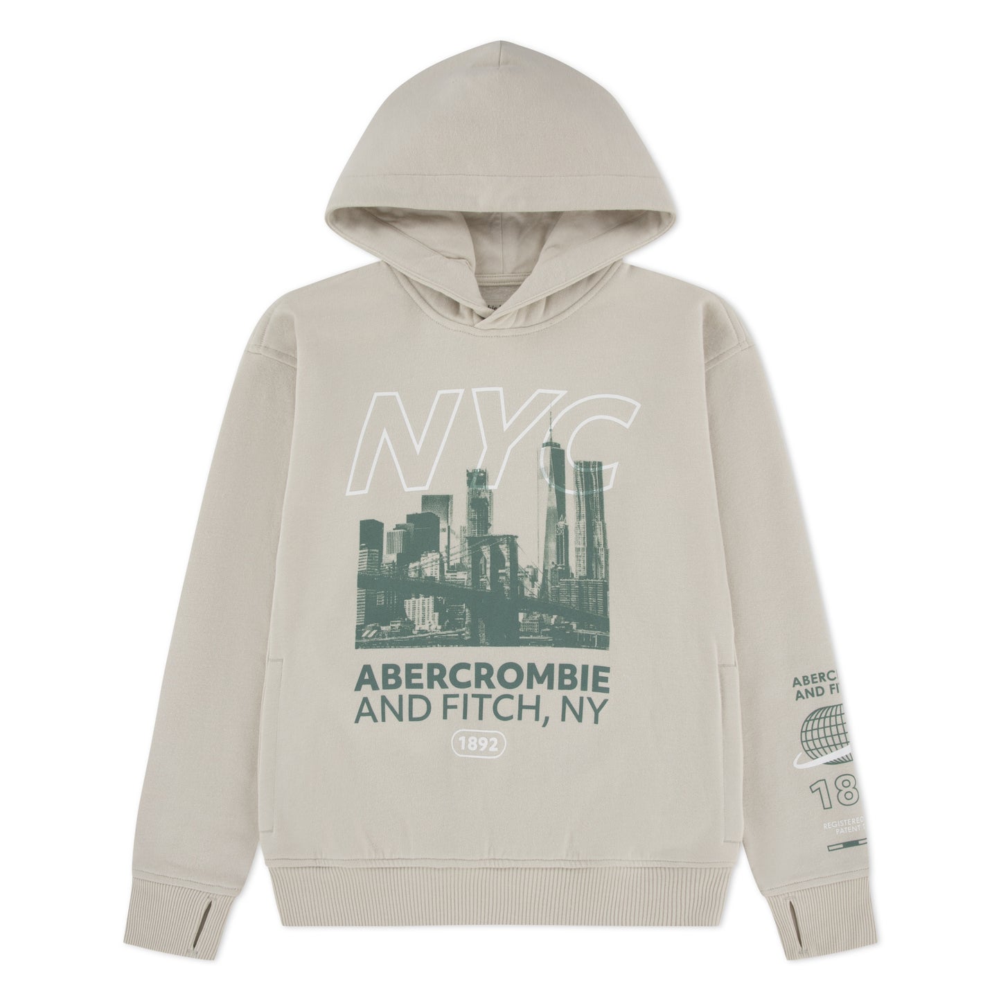 【110-170cm】 トレーナー/パーカー A&F(アバクロンビー&フィッチ) AFB NYC BUILDINGS PULLOVER