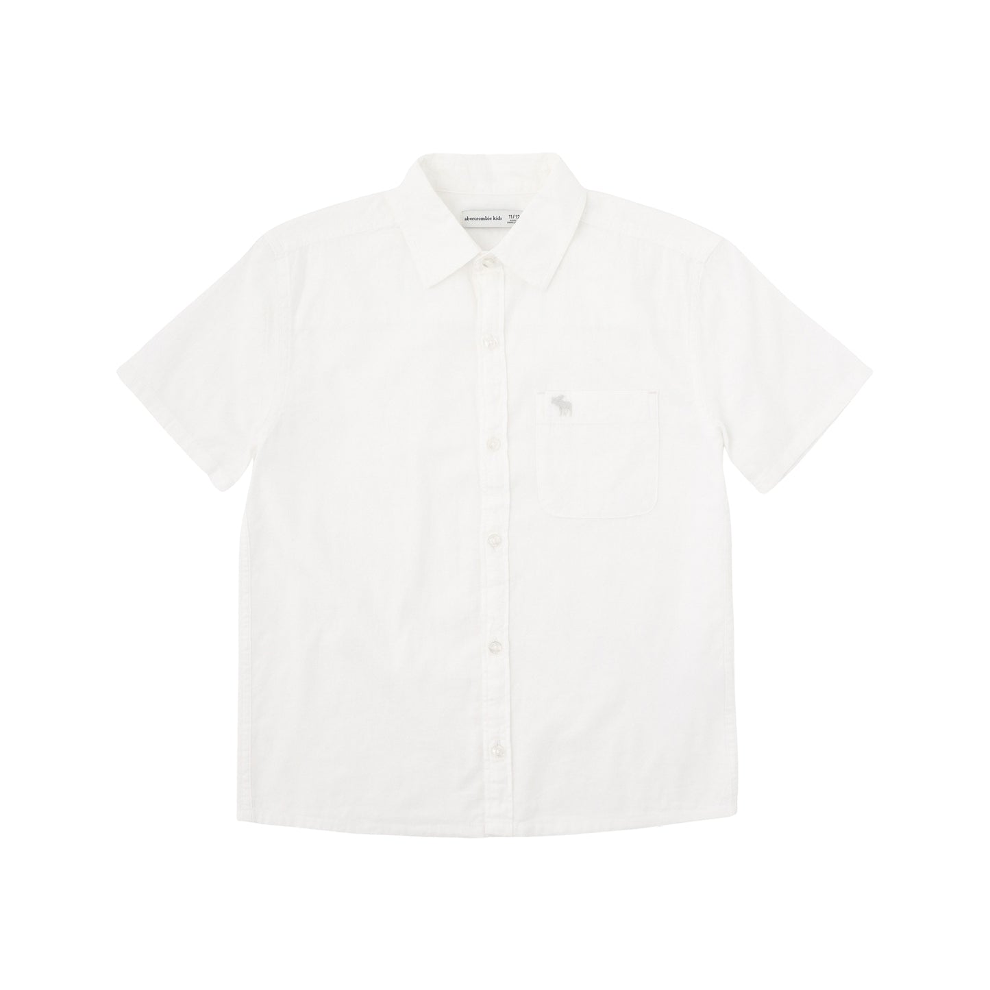【110-170cm】  A&F(アバクロンビー&フィッチ) 布帛シャツ AFB SHORT SLEEVE ICON SHIRT