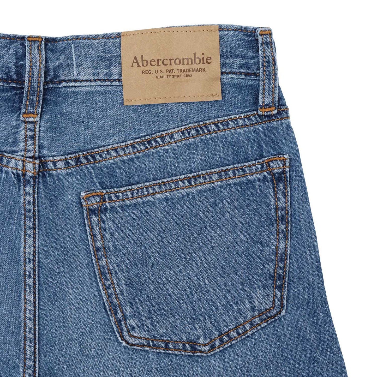 【110-170cm】  A&F(アバクロンビー&フィッチ) ハーフパンツ AFB LONG DENIM SHORT
