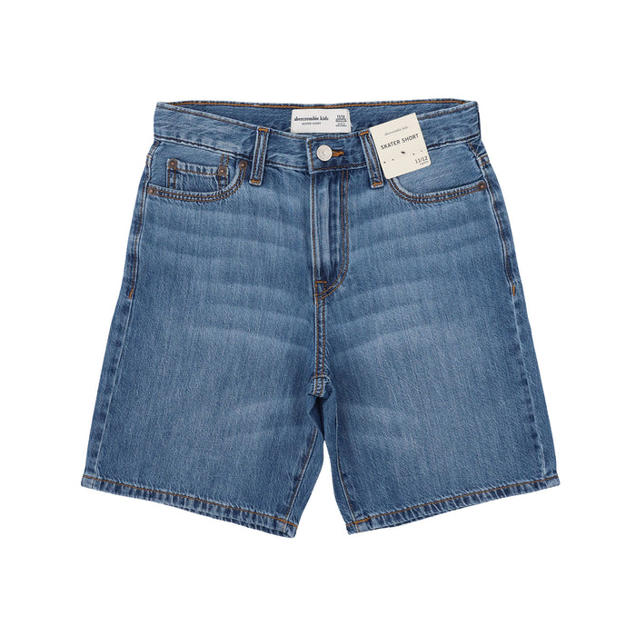 【110-170cm】  A&F(アバクロンビー&フィッチ) ハーフパンツ AFB LONG DENIM SHORT