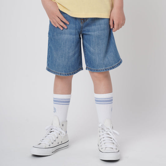 【110-170cm】  A&F(アバクロンビー&フィッチ) ハーフパンツ AFB LONG DENIM SHORT