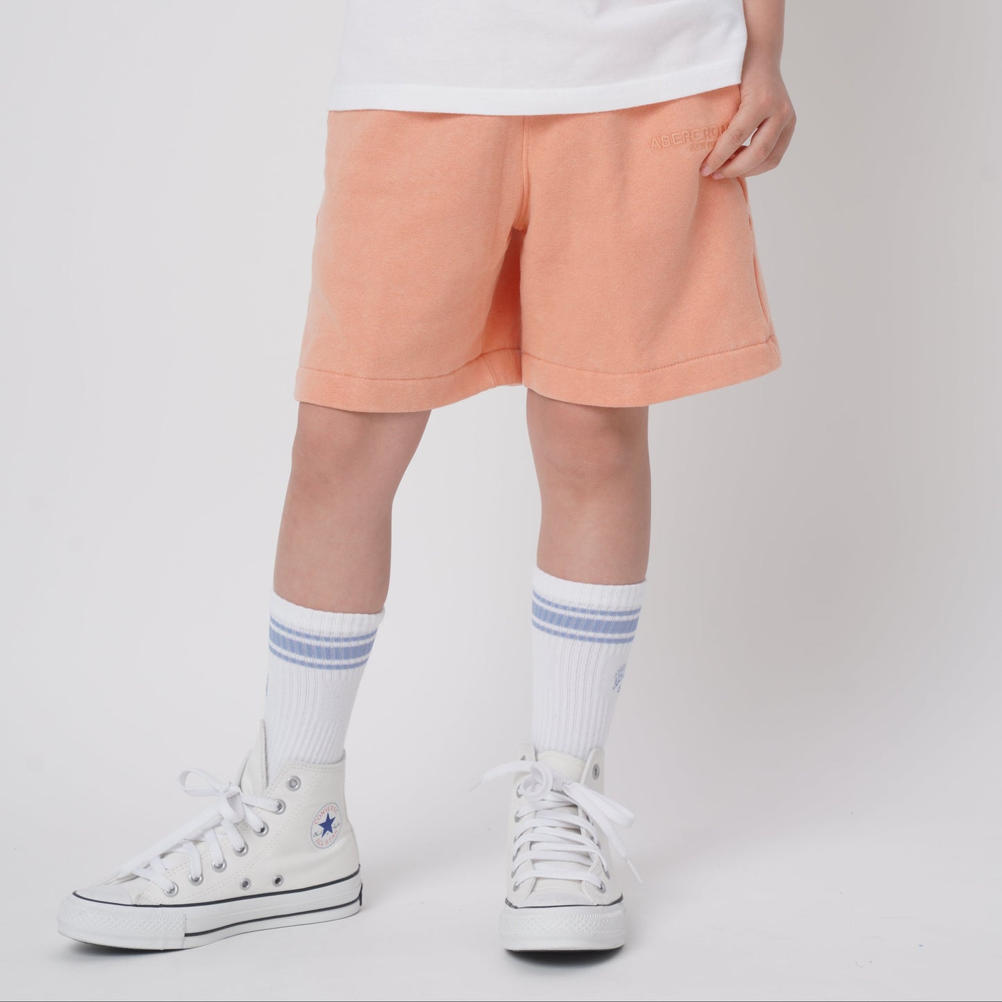 【110-170cm】  A&F(アバクロンビー&フィッチ) ハーフパンツ AFB SUNFADED FLEECE SHORT