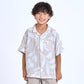 【110-170cm】  A&F(アバクロンビー&フィッチ) 布帛シャツ AFB GAUZE CAMP SHIRT
