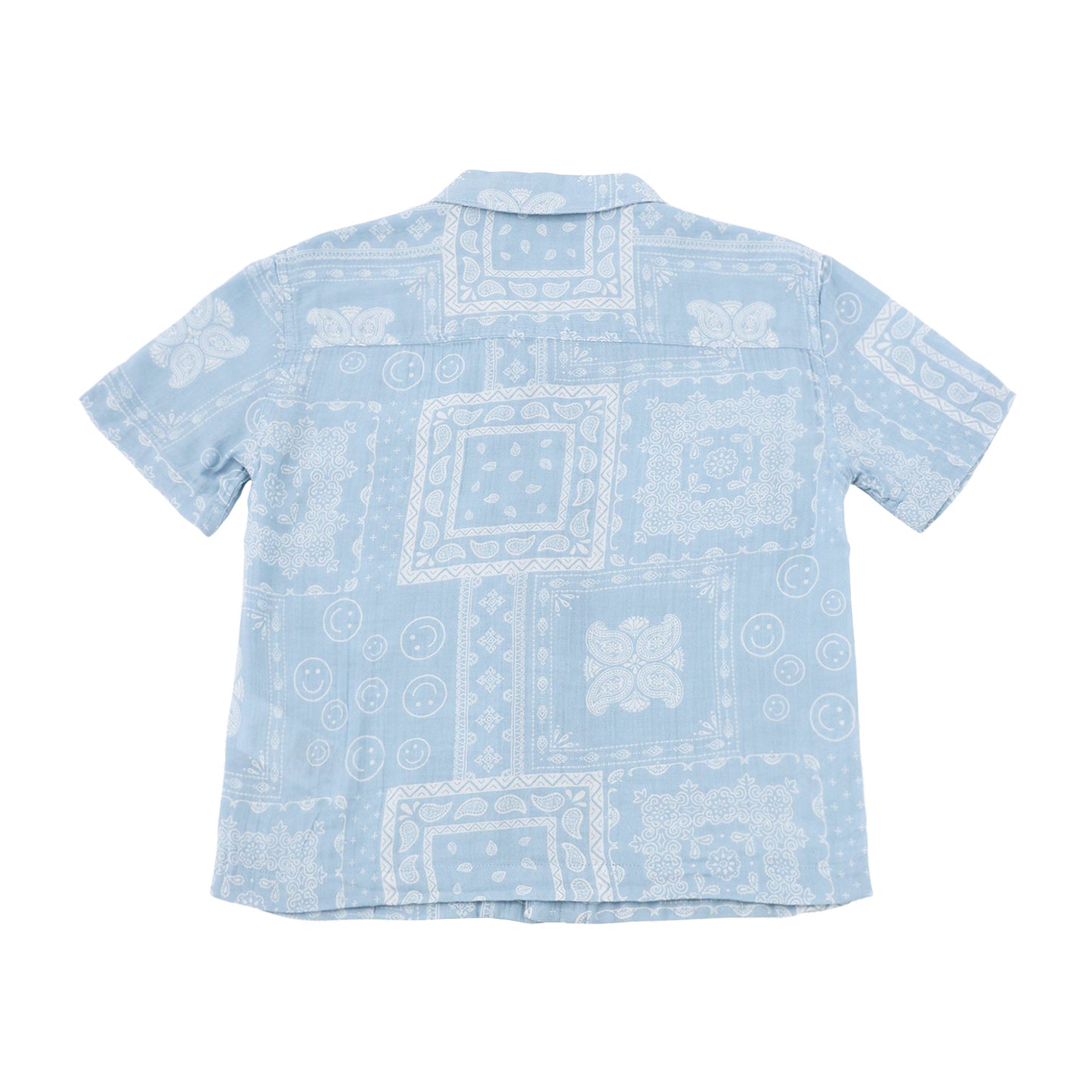 【110-170cm】  A&F(アバクロンビー&フィッチ) 布帛シャツ AFB GAUZE CAMP SHIRT