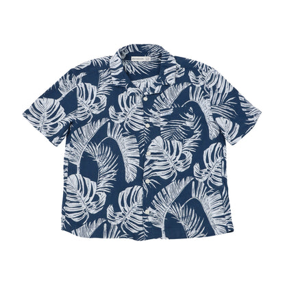 【110-170cm】  A&F(アバクロンビー&フィッチ) 布帛シャツ AFB GAUZE CAMP SHIRT