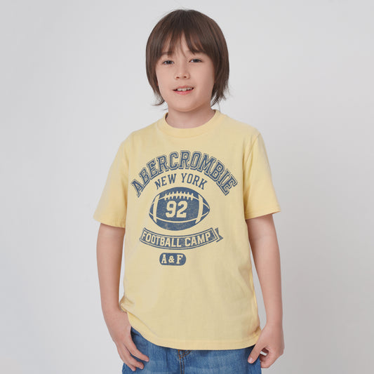【110-170cm】  A&F(アバクロンビー&フィッチ) 半袖Tシャツ AFB FOOTBALL CAMP TEE