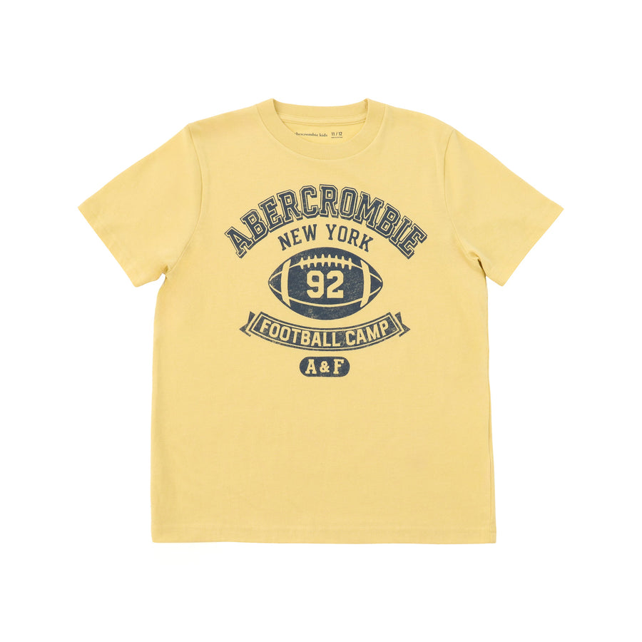 【110-170cm】  A&F(アバクロンビー&フィッチ) 半袖Tシャツ AFB FOOTBALL CAMP TEE