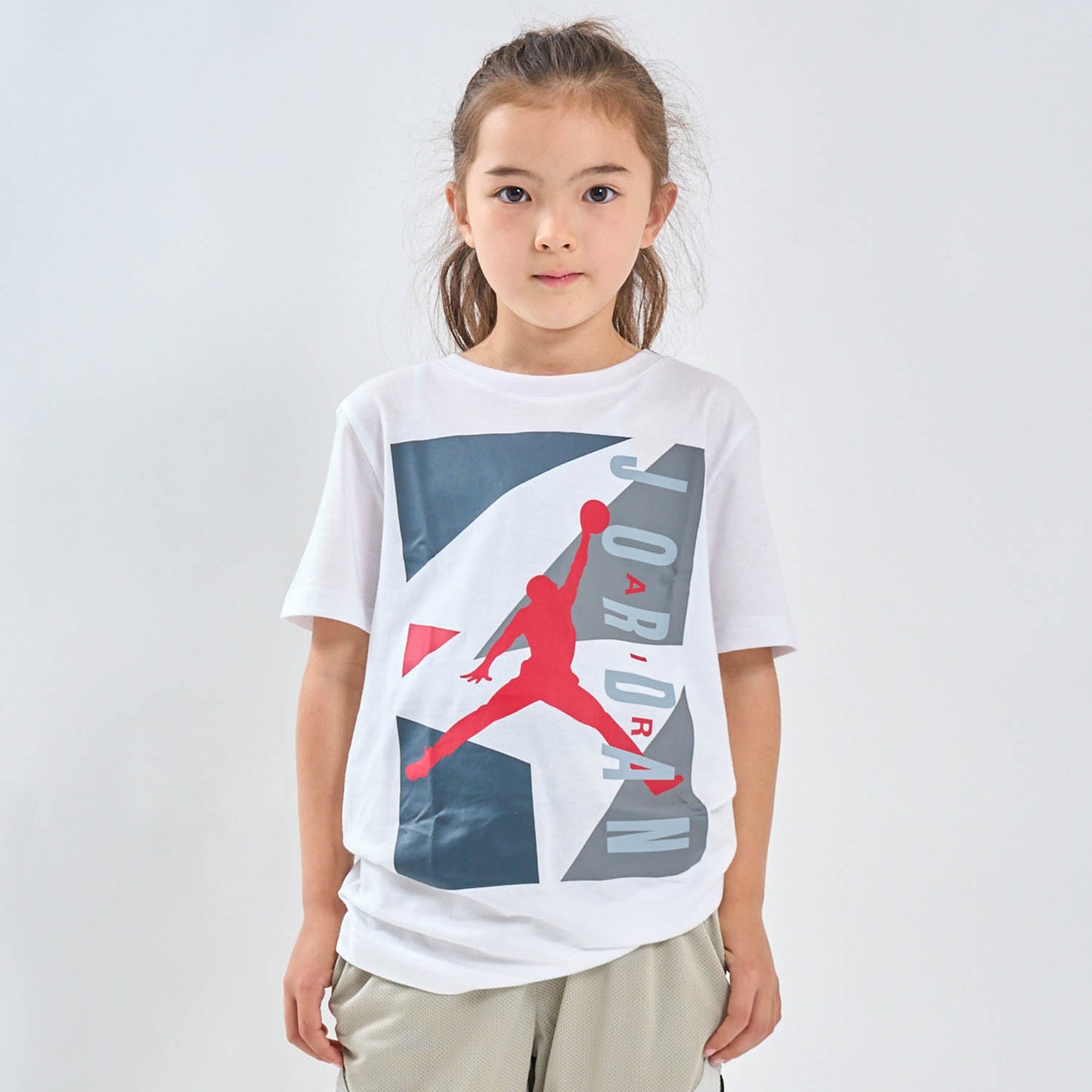 ジュニア(130-170cm) Tシャツ JORDAN(ジョーダン) JDB S/S BLOCK TEE
