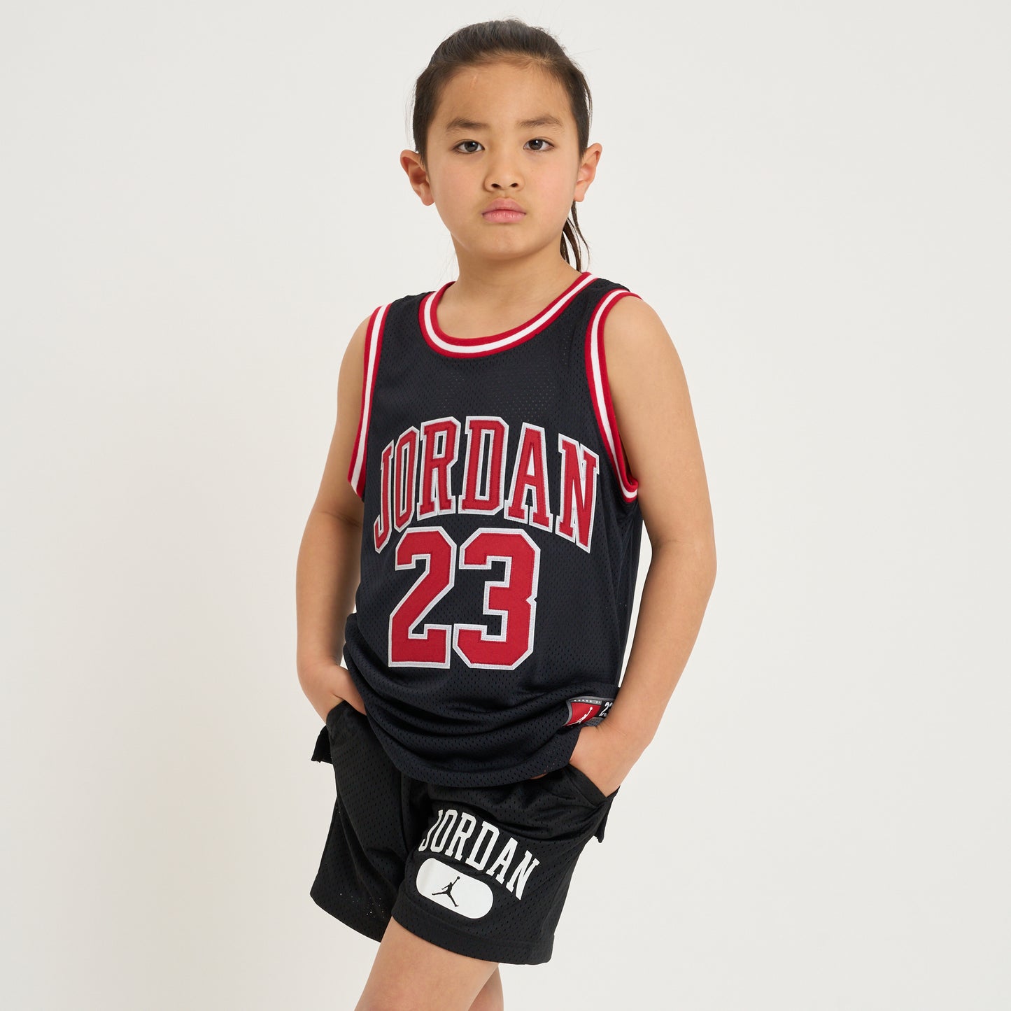 ジュニア(130-170cm)  JORDAN(ジョーダン) ハーフパンツ JDB JORDAN MESH PE SHORT