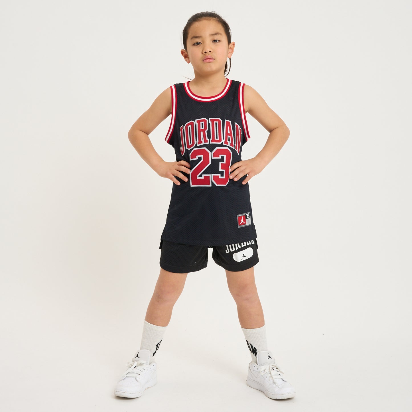 ジュニア(130-170cm)  JORDAN(ジョーダン) ハーフパンツ JDB JORDAN MESH PE SHORT