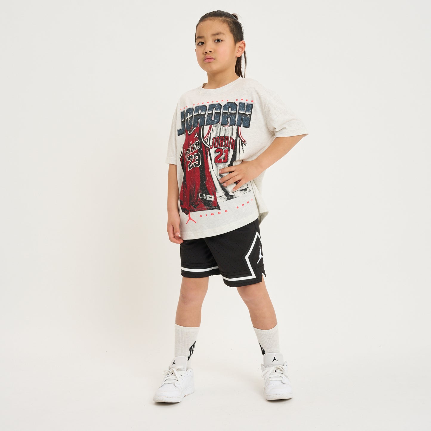 ジュニア(130-170cm)  JORDAN(ジョーダン) ハーフパンツ JDB MJ DF SPORT DIAMOND SHORT