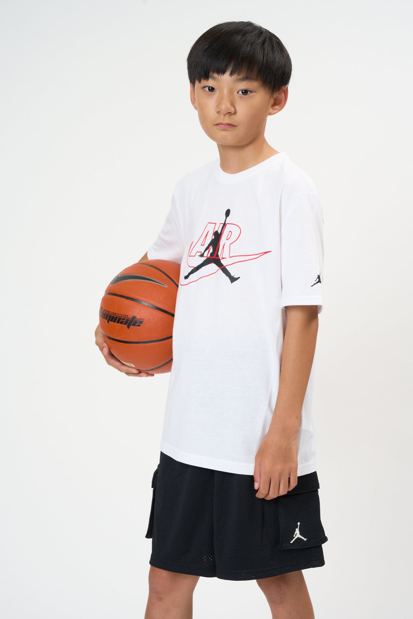 ジュニア(130-170cm)  JORDAN(ジョーダン) 半袖Tシャツ JDB AIR SWOOSH JM SS TEE
