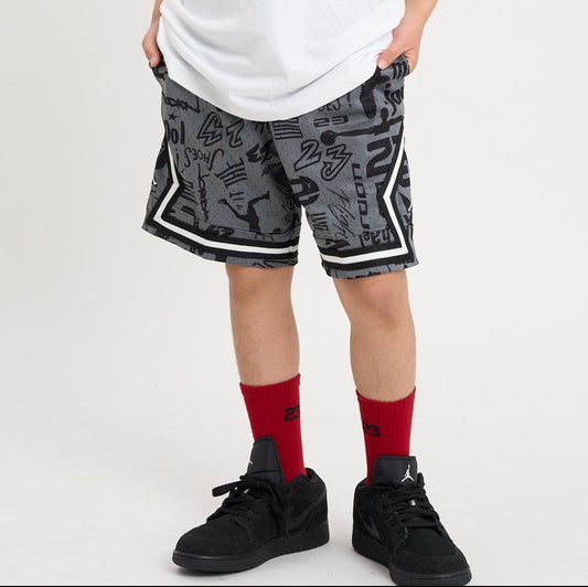 ジュニア(130-170cm) パンツ JORDAN(ジョーダン) JDB MJ AOP SPORT DIAMOND SHORT