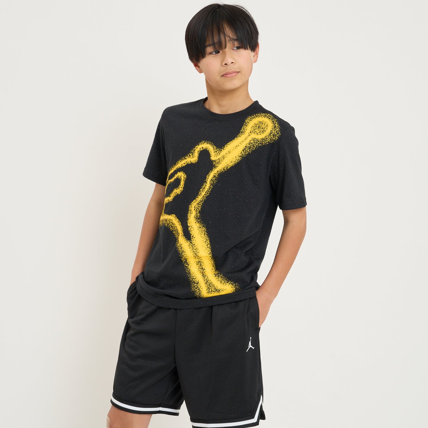 ジュニア(130-170cm) ショートパンツ JORDAN(ジョーダン) JDB TAPING MESH SHORT