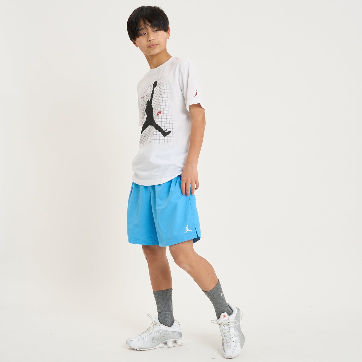 ジュニア(130-170cm) ショートパンツ JORDAN(ジョーダン) JDB MJ JUMPMAN WOVEN PLAY SHOR