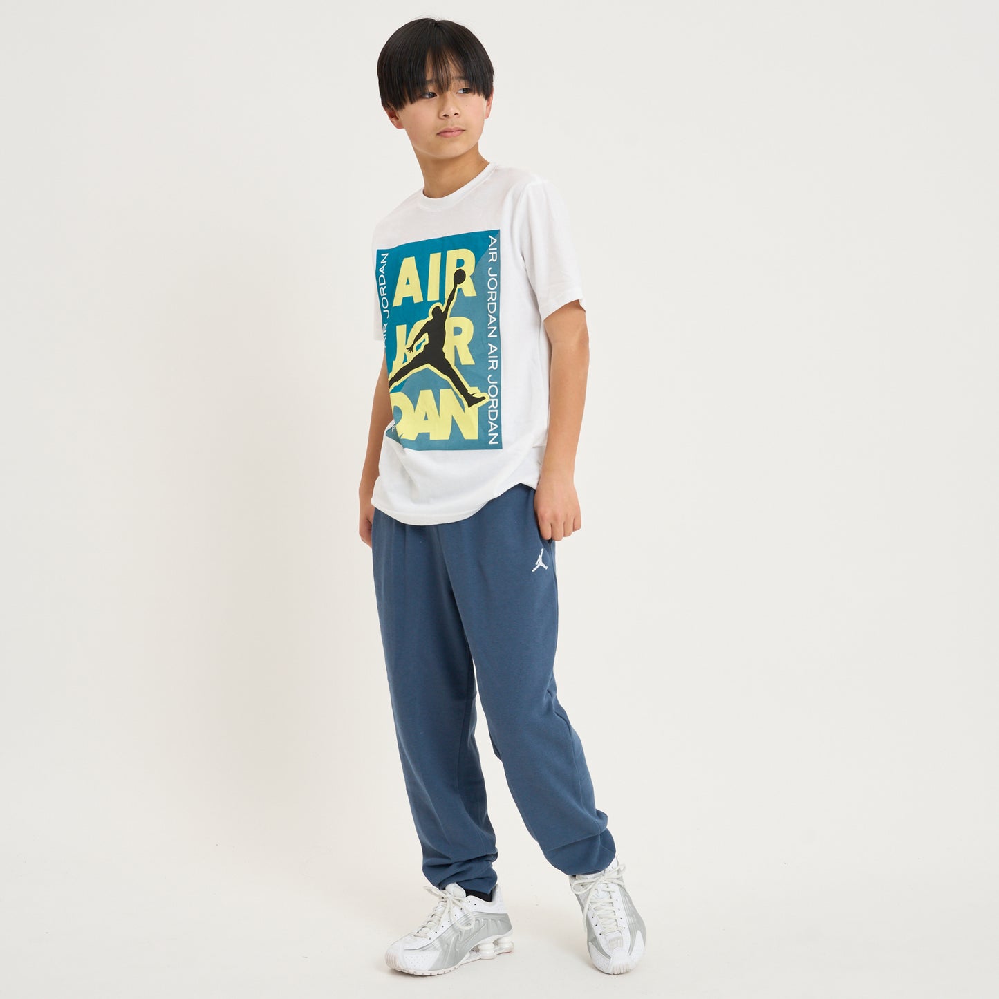 【公式限定】ジュニア(130-170cm)  JORDAN(ジョーダン) ロングパンツ JDB MJ BRKLN FT PANT