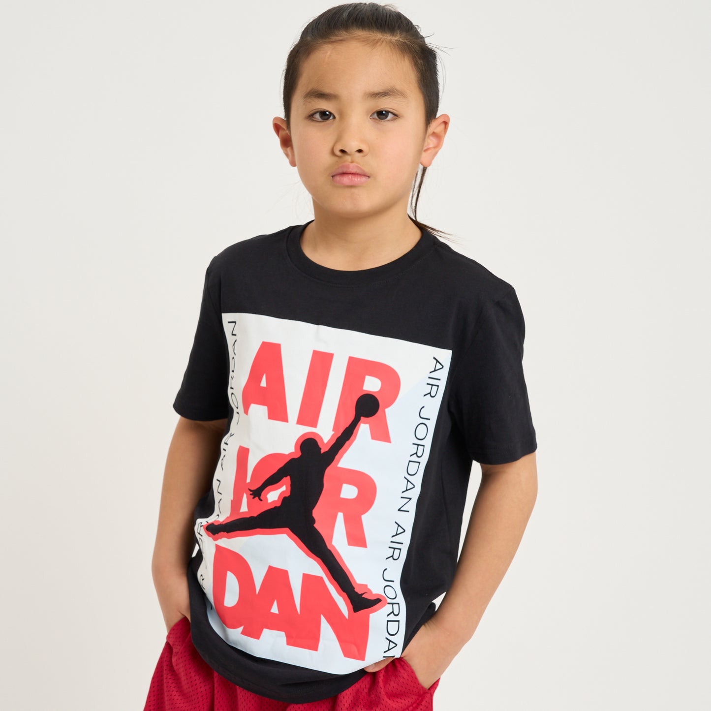 ジュニア(130-170cm)  JORDAN(ジョーダン) 半袖Tシャツ JDB HBR CITY TEE