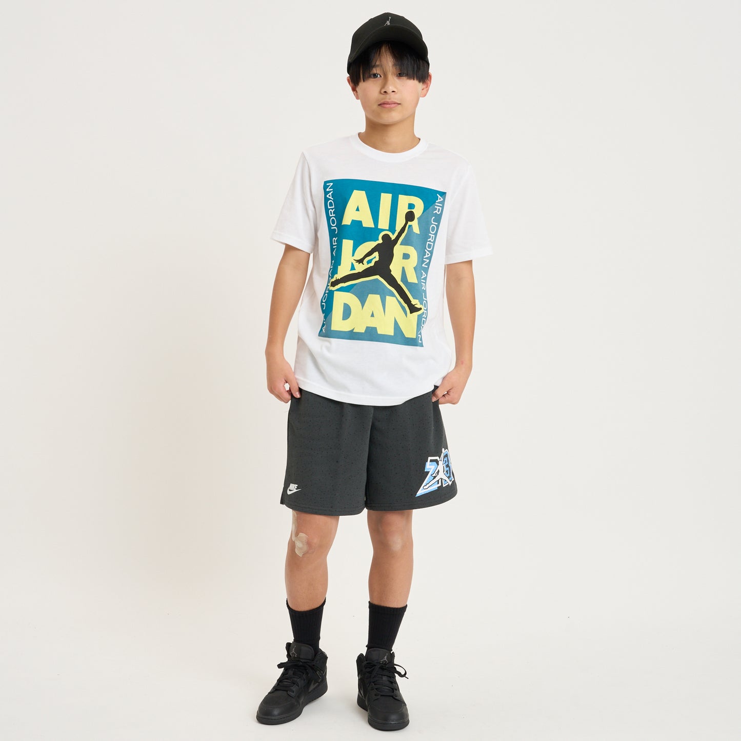 ジュニア(130-170cm)  JORDAN(ジョーダン) 半袖Tシャツ JDB HBR CITY TEE