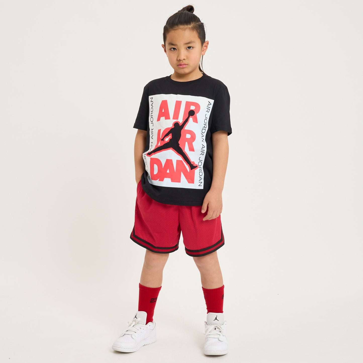 ジュニア(130-170cm)  JORDAN(ジョーダン) 半袖Tシャツ JDB HBR CITY TEE