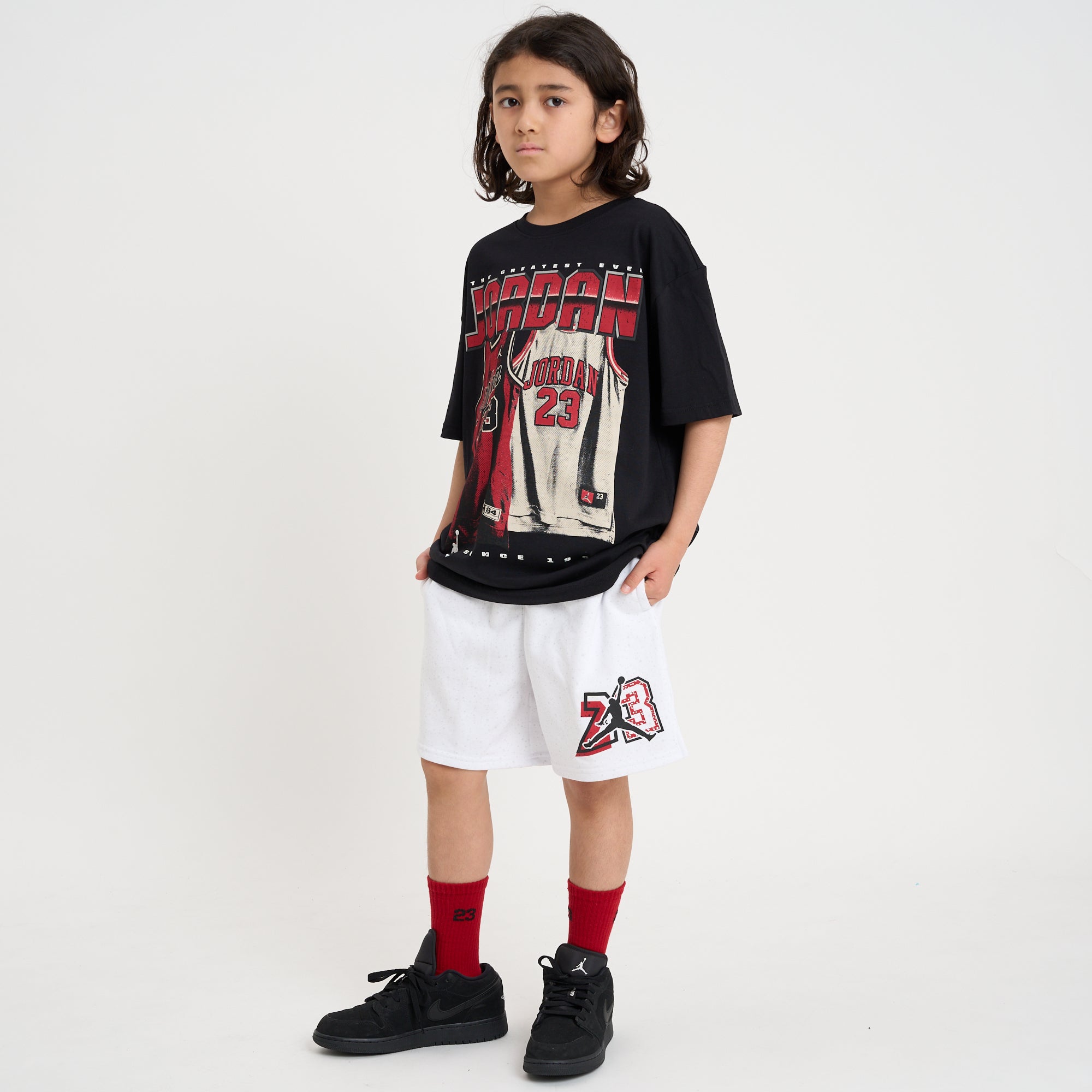公式限定】ジュニア(130-170cm) JORDAN(ジョーダン) ハーフパンツ JDB