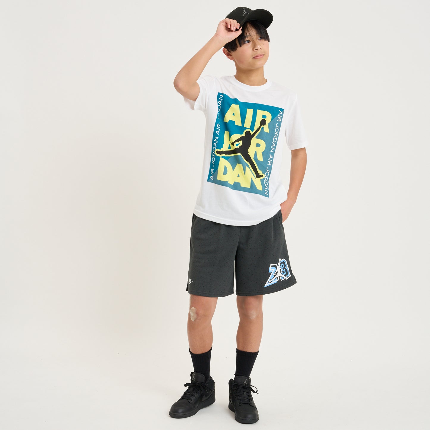 【公式限定】ジュニア(130-170cm)  JORDAN(ジョーダン) ハーフパンツ JDB IN THE PAINT FT SHORT