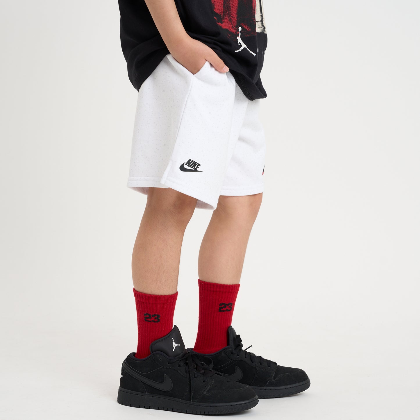 【公式限定】ジュニア(130-170cm)  JORDAN(ジョーダン) ハーフパンツ JDB IN THE PAINT FT SHORT