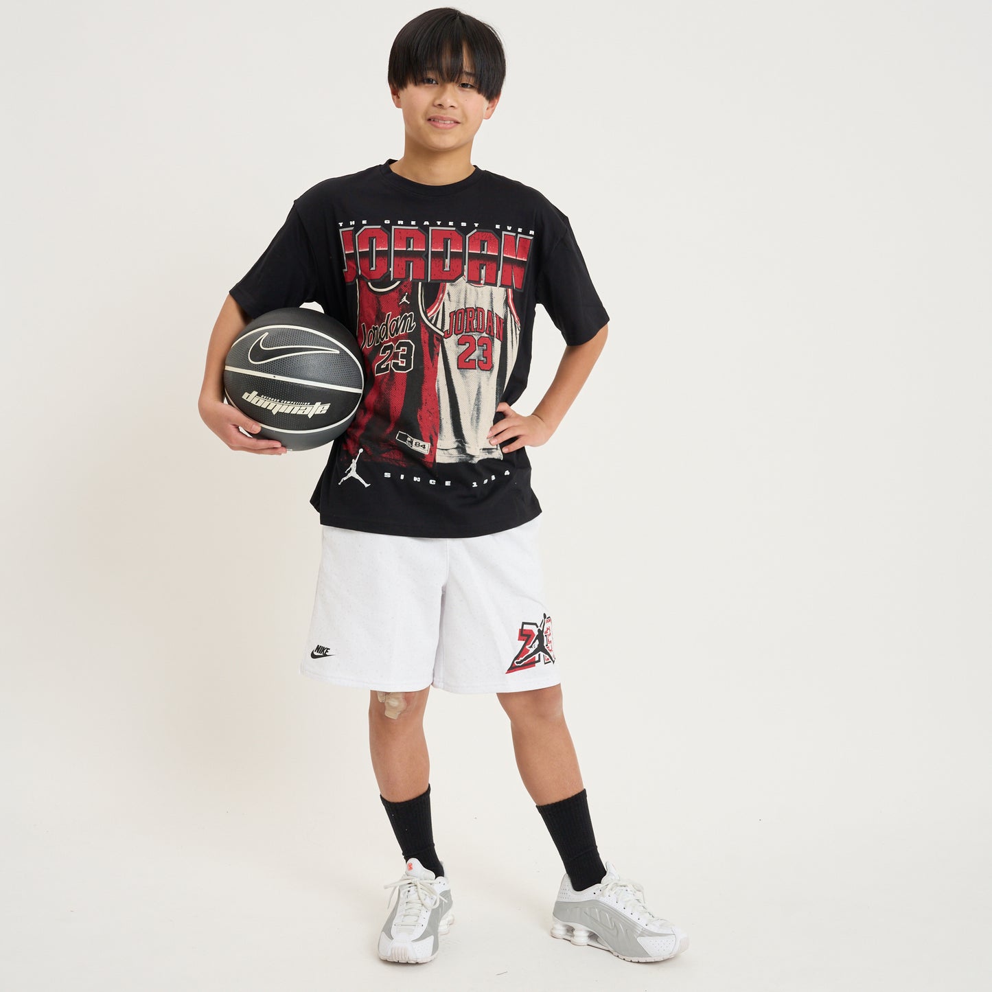 【公式限定】ジュニア(130-170cm)  JORDAN(ジョーダン) ハーフパンツ JDB IN THE PAINT FT SHORT