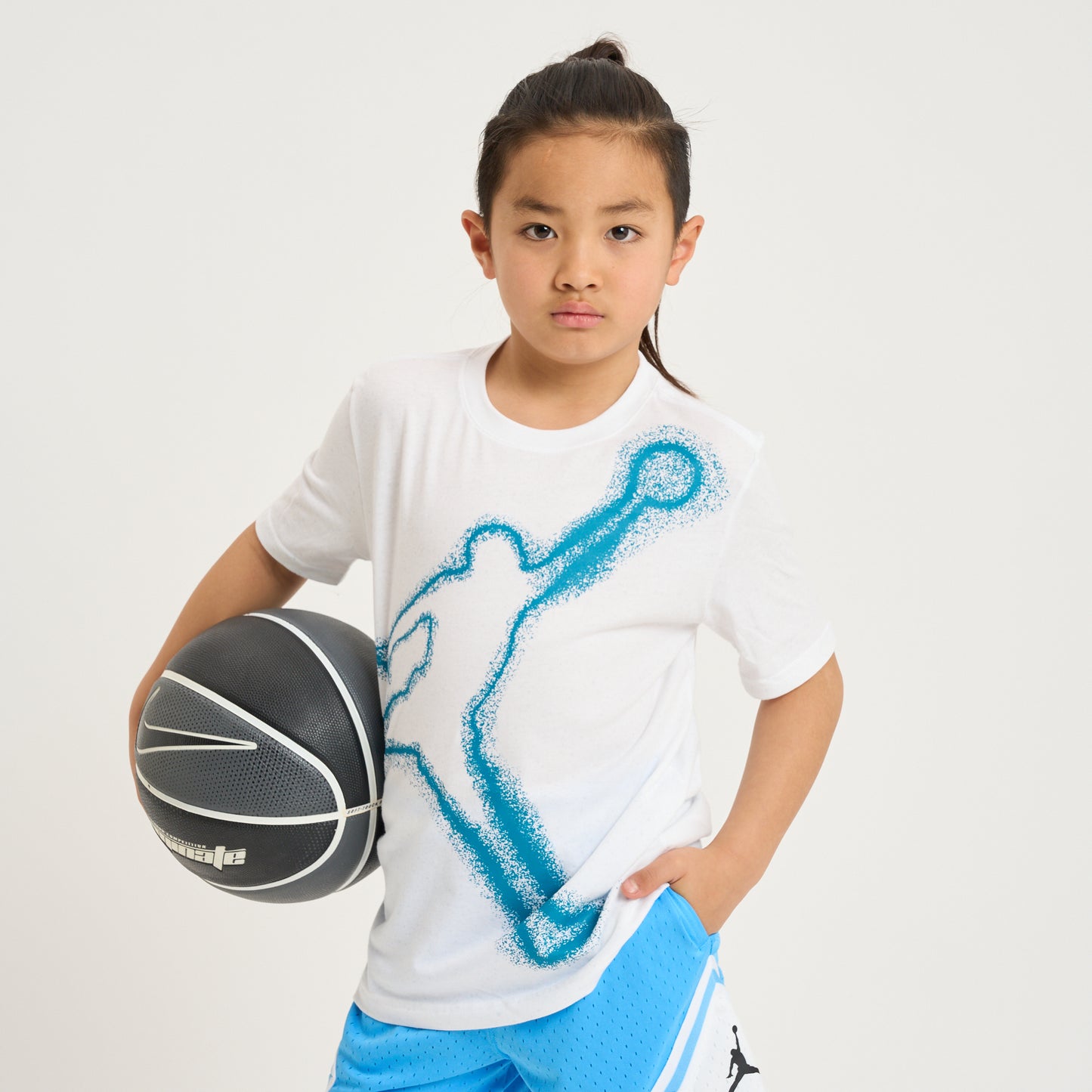 【公式限定】ジュニア(130-170cm)  JORDAN(ジョーダン) 半袖Tシャツ JDB JM PHASED SS TEE