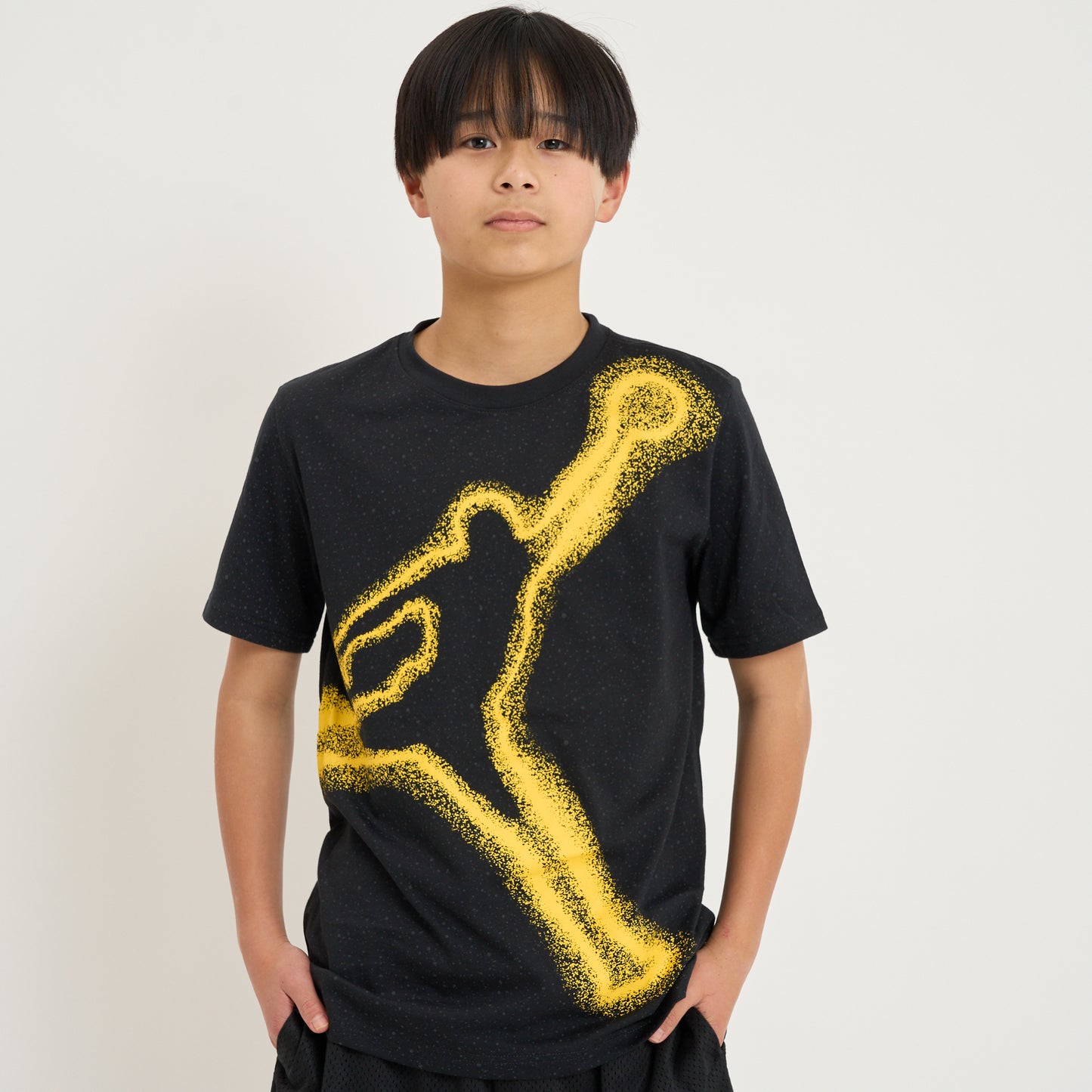 【公式限定】ジュニア(130-170cm)  JORDAN(ジョーダン) 半袖Tシャツ JDB JM PHASED SS TEE