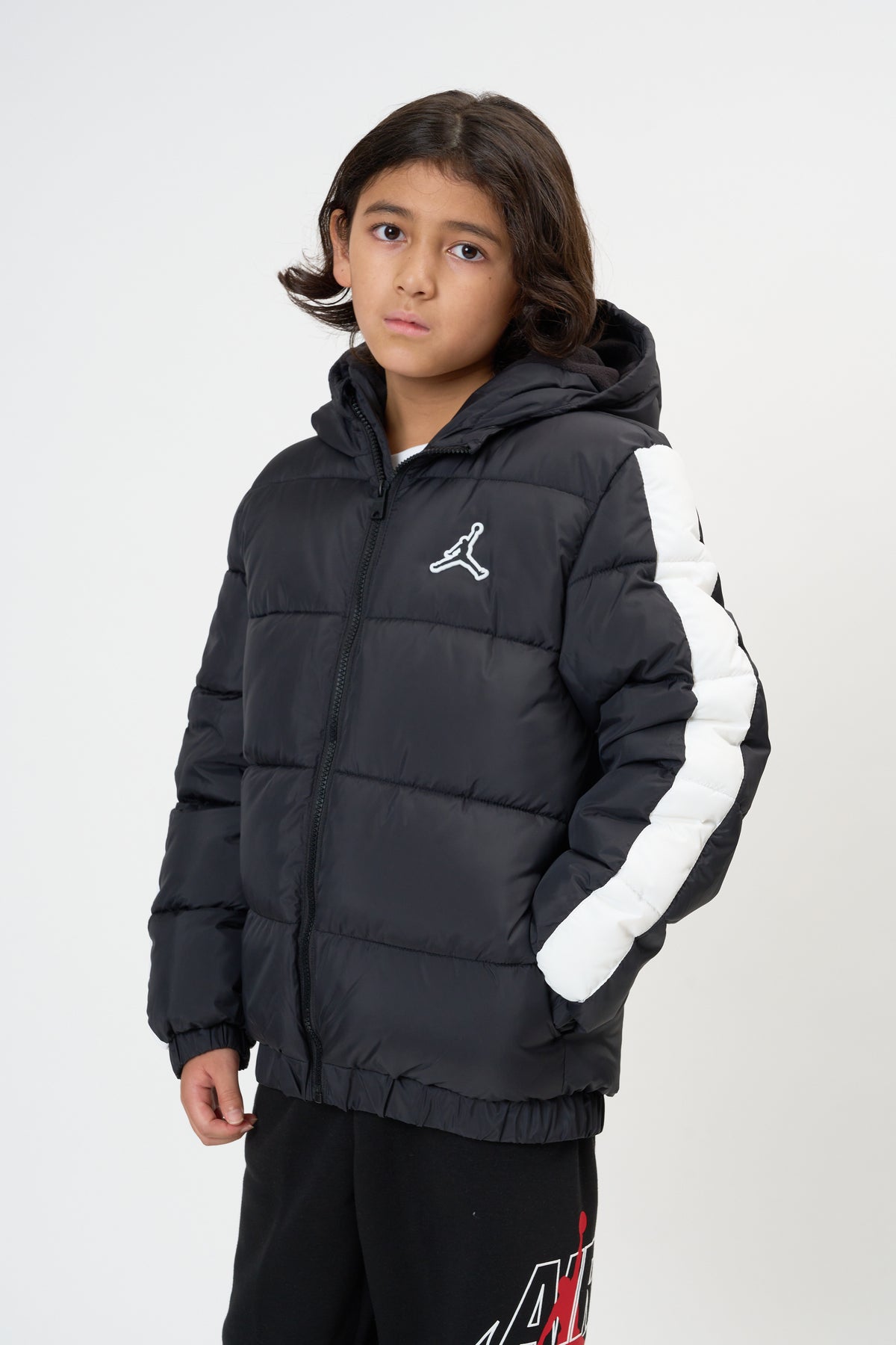 ジュニア(130-170cm)  JORDAN(ジョーダン) ジャケット JDB COLOR BLOCK PUFFER JACKET