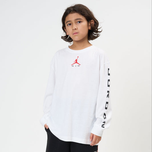 ジュニア(130-170cm)  JORDAN(ジョーダン) 長袖Tシャツ JDB MJ AIR HBR LS SHIRT