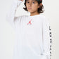 ジュニア(130-170cm)  JORDAN(ジョーダン) 長袖Tシャツ JDB MJ AIR HBR LS SHIRT
