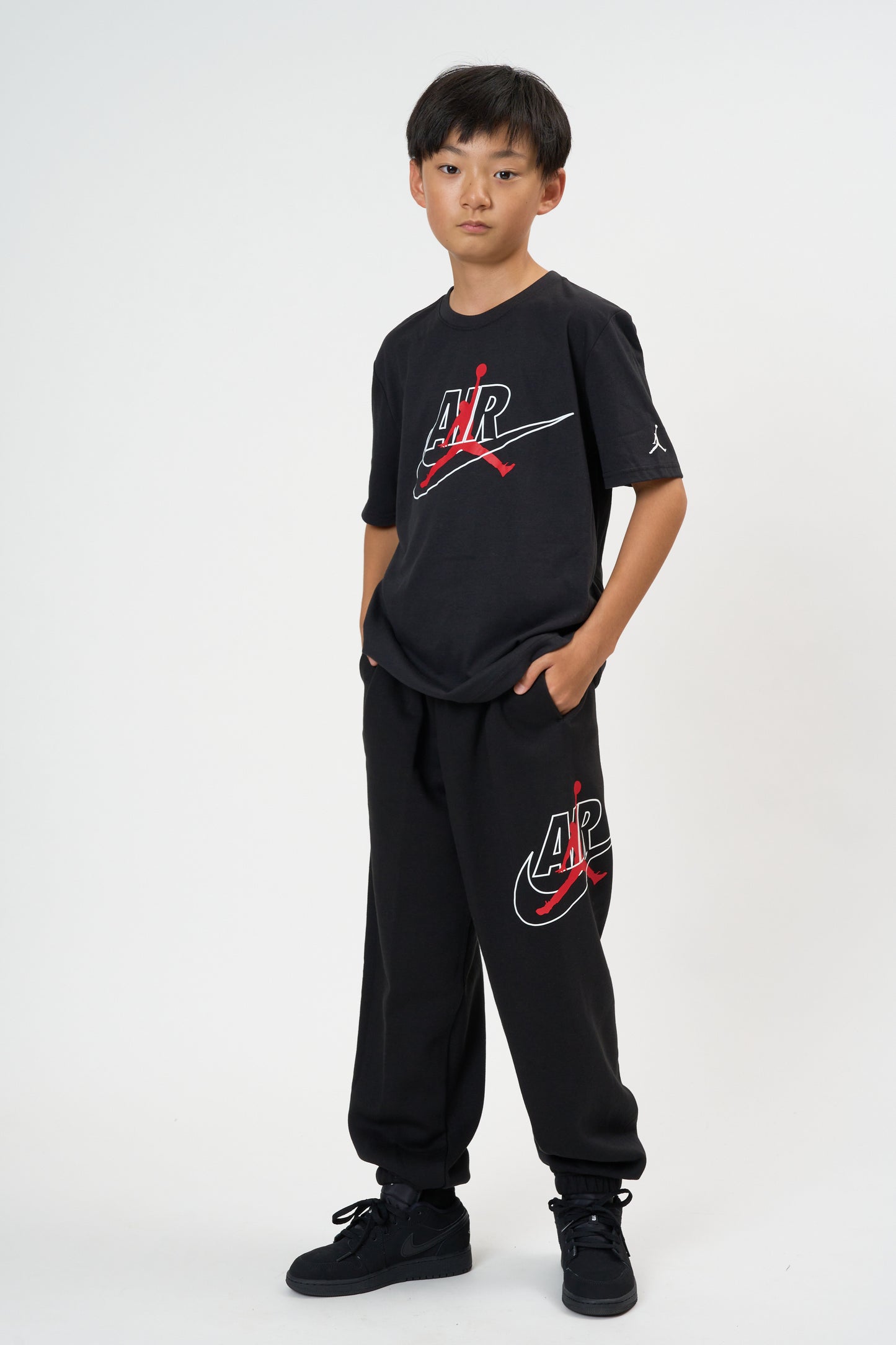 ジュニア(130-170cm)  JORDAN(ジョーダン) 半袖Tシャツ JDB AIR SWOOSH JM SS TEE