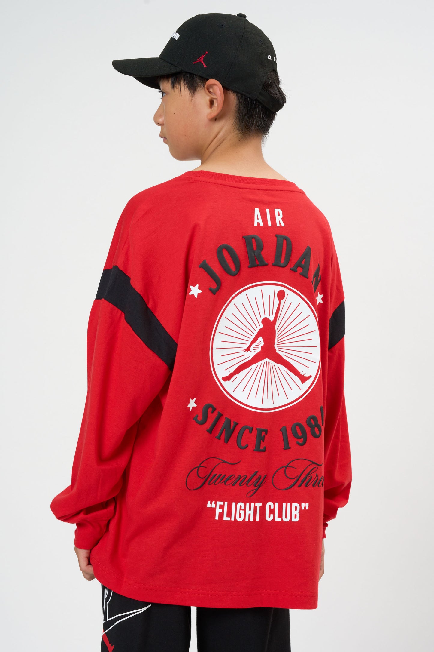 ジュニア(130-170cm)  JORDAN(ジョーダン) 長袖Tシャツ JDB I23 HIGHWAY CREW LS