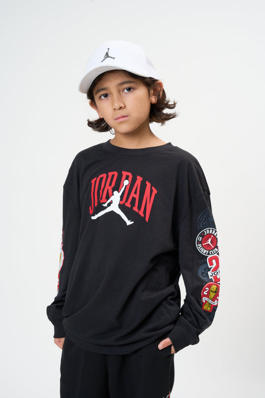 ジュニア(130-170cm)  JORDAN(ジョーダン) 長袖Tシャツ JDB I23 HIGHWAY ARCH LS TEE