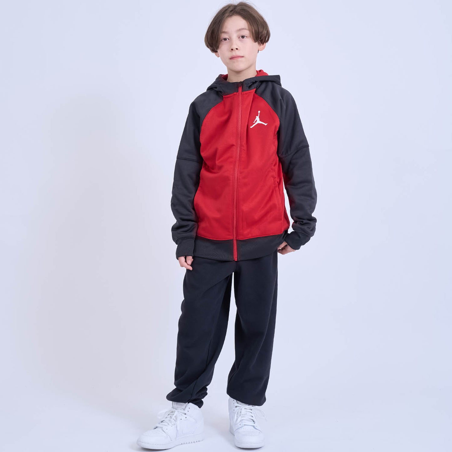 ジュニア(130-170cm) アウター JORDAN(ジョーダン) JDB JUMPMAN BIG SPRT THERMA FZ