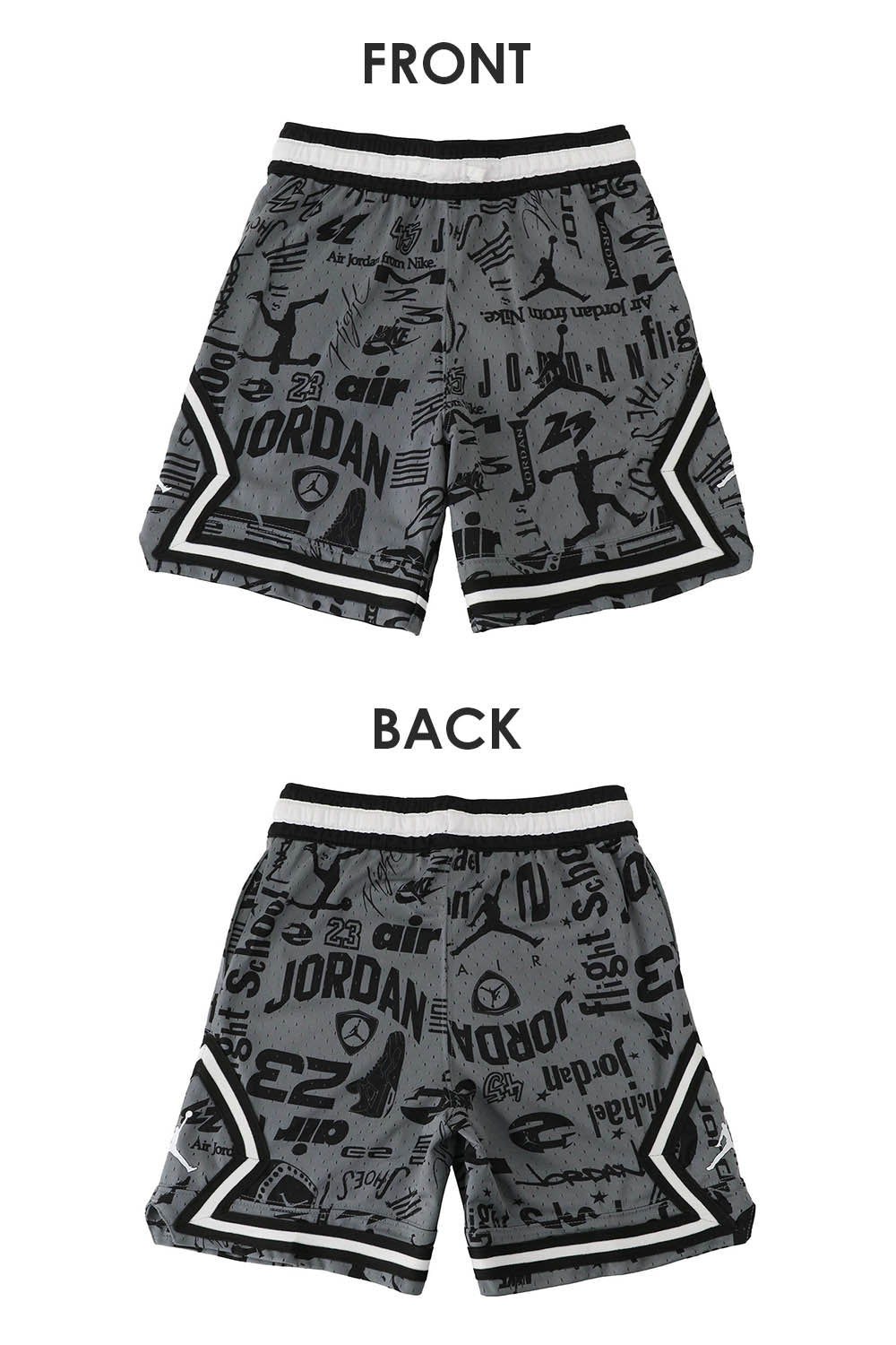 ジュニア(130-170cm) パンツ JORDAN(ジョーダン) JDB MJ AOP SPORT DIAMOND SHORT