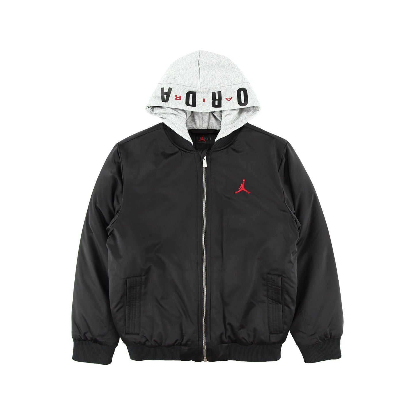 ジュニア(130-170cm) アウター JORDAN(ジョーダン) JDN BIG LOGO HOODED BOMBER