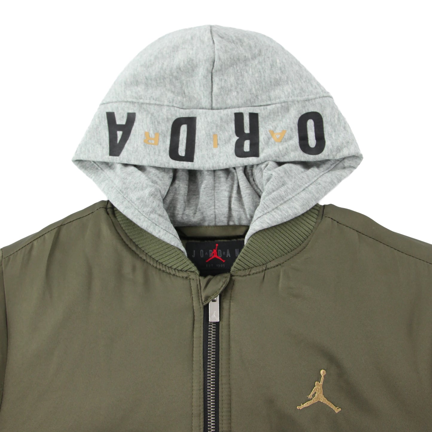 ジュニア(130-170cm) アウター JORDAN(ジョーダン) JDN BIG LOGO HOODED BOMBER