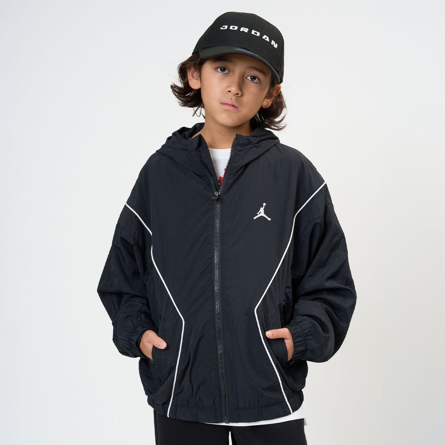 ジュニア(130-170cm)  JORDAN(ジョーダン) ジャケット JDB ESS DRAFT JACKET