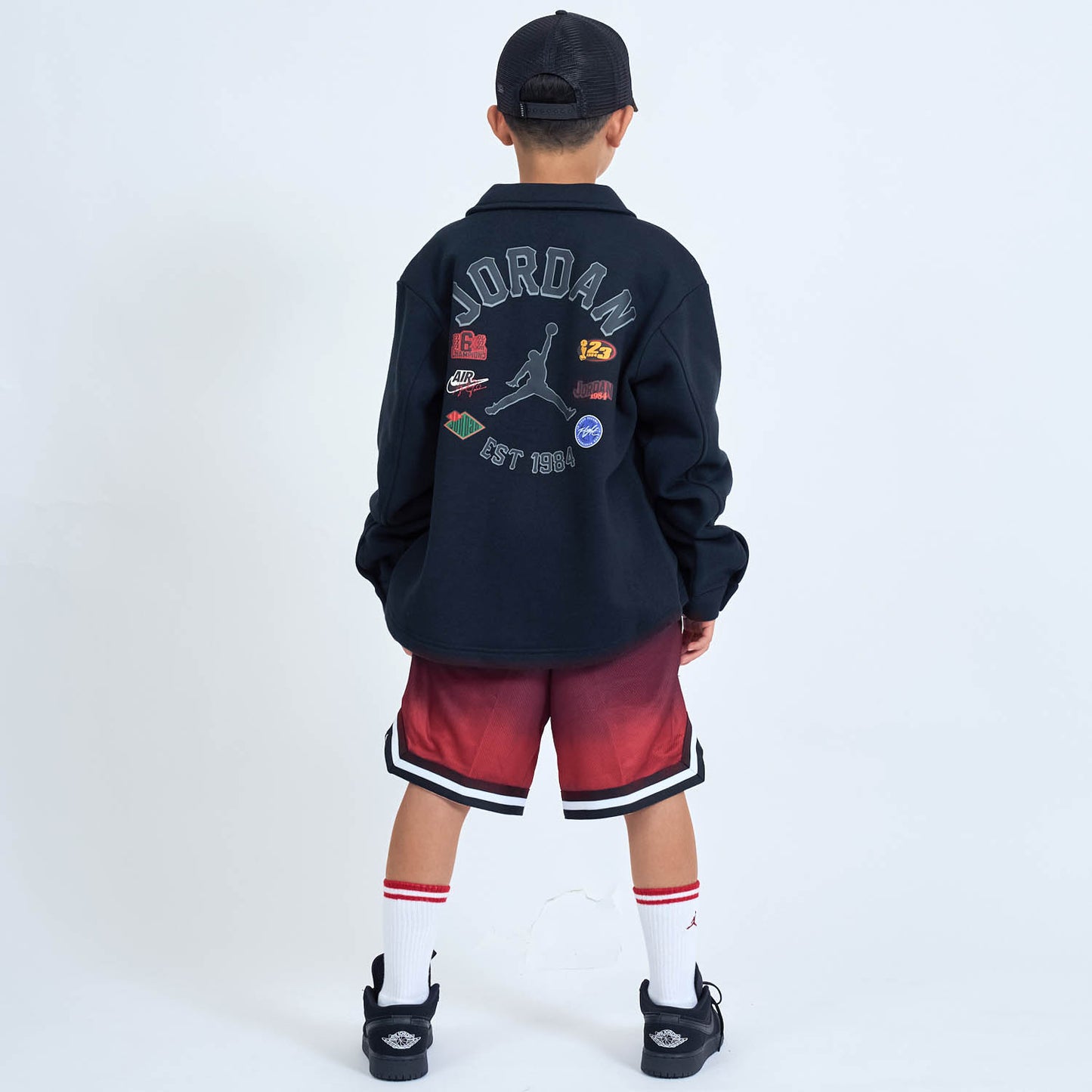 ジュニア(130-170cm) アウター JORDAN(ジョーダン) JDB COURT OF LEGENDS LS KNIT T