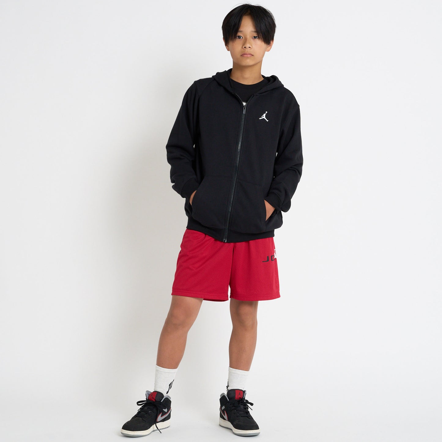 ジュニア(130-170cm) アウター JORDAN(ジョーダン) JDB MJ BRKLN FT FZ