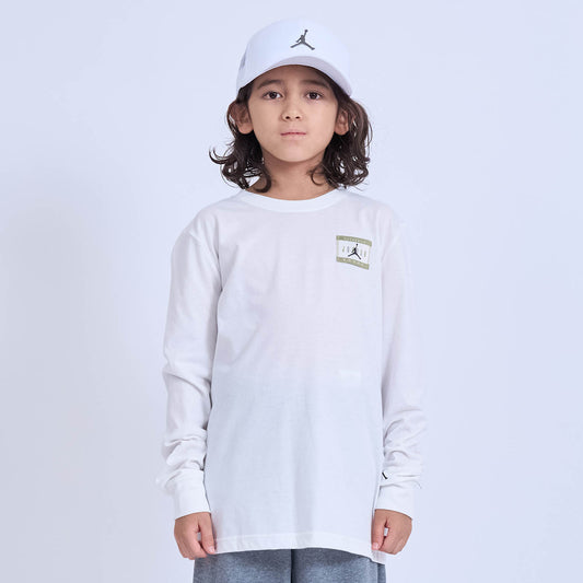 ジュニア(130-170cm) Tシャツ JORDAN(ジョーダン) JDB AJB LABEL LS-TEE