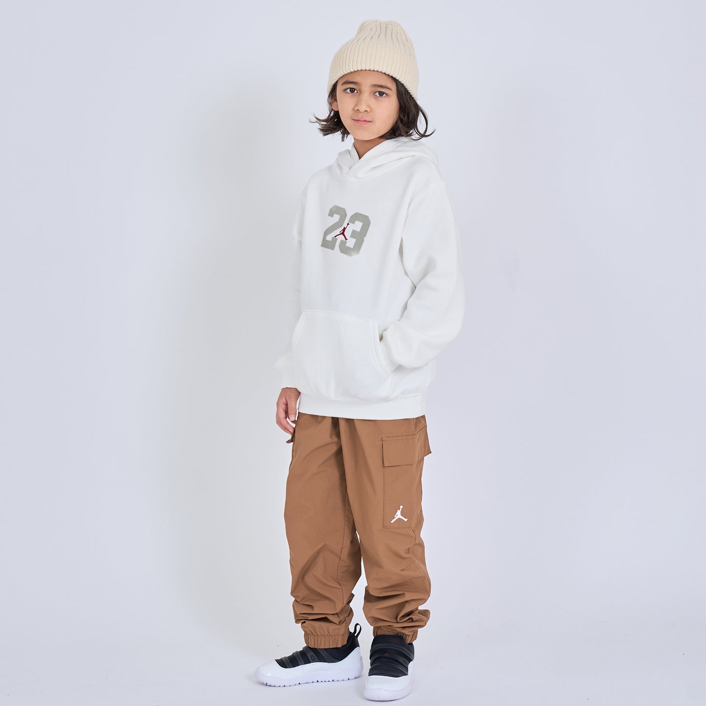 ジュニア(130-170cm) トレーナー/パーカー JORDAN(ジョーダン) JDB JORDAN STREET CHAMP PO